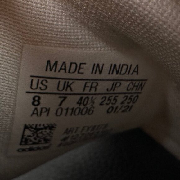 Adidas Holographic Rainbow Colorful Slide Recovery Sandals Men's 8 / Women's 8.5 - Picture 4 of 4